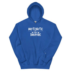 Motivate Inspire Empowerment Hoodie — Unisex Motivational Hoodie - Royal / S