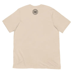 Back View of Queen Graphic Tee in Soft Cream – Empowering Women’s T-Shirt by Black Heart Tees Clothing