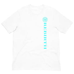 Rebirth Phoenix Tee – White cotton t-shirt by Black Heart Tees Clothing featuring phoenix rising from ashes design, symbolizing strength, rebirth, and hope. (Front View)