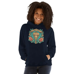 Women’s Dream Hoodie – Motivational Streetwear Pullover | Black Heart Tees - Navy / S