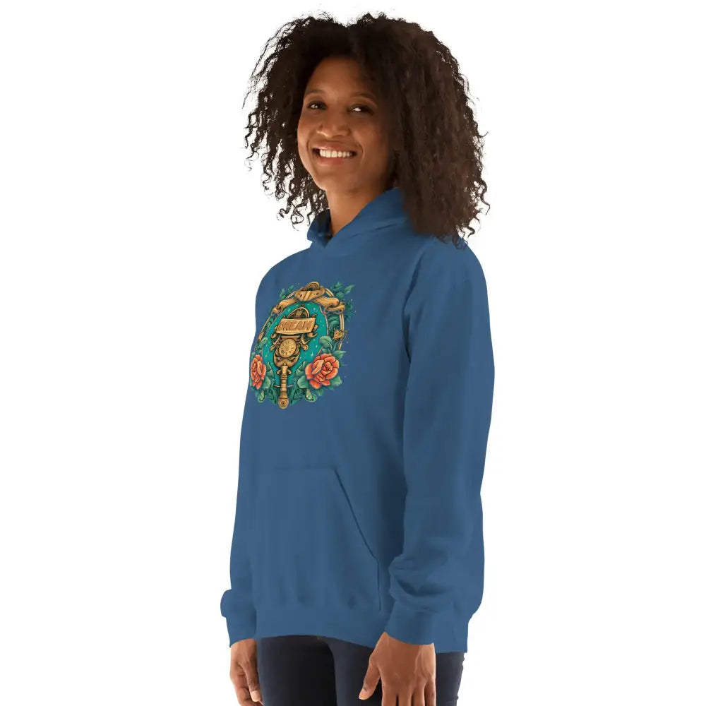 Women’s Dream Hoodie – Motivational Streetwear Pullover | Black Heart Tees