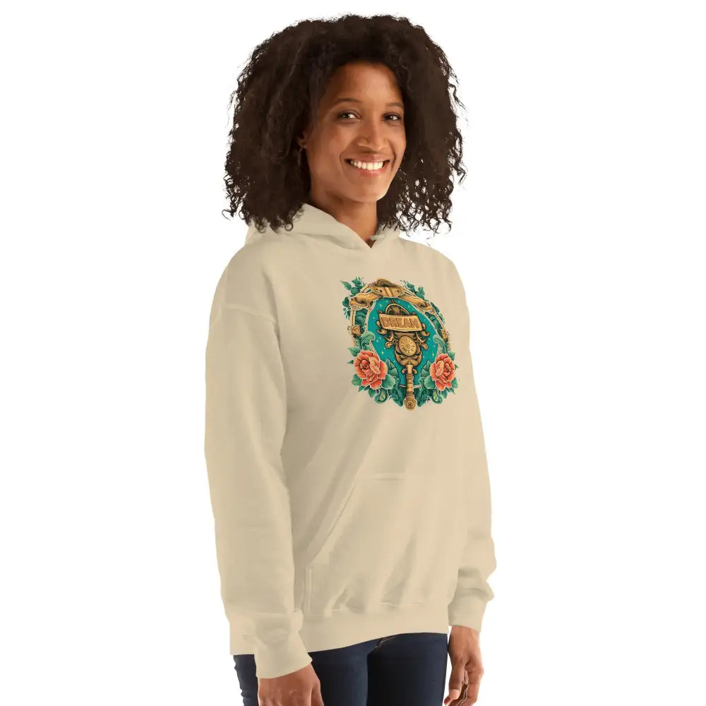 Women’s Dream Hoodie – Motivational Streetwear Pullover | Black Heart Tees