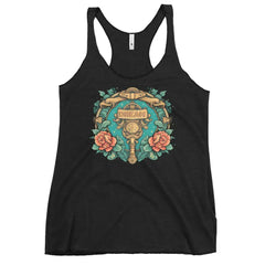 Dream Tank Top in vintage black – casual inspirational wear by Black Heart Tees.