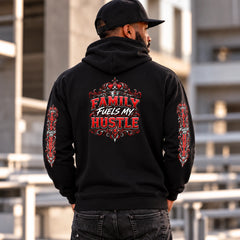 Family Fuels My Hustle Hoodie | Motivational Family Hoodie