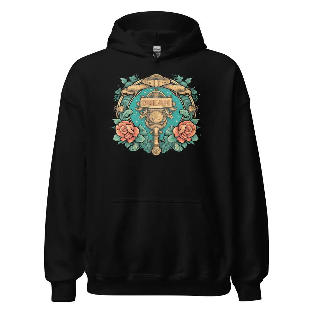 Women’s Dream Hoodie – Motivational Streetwear Pullover | Black Heart Tees